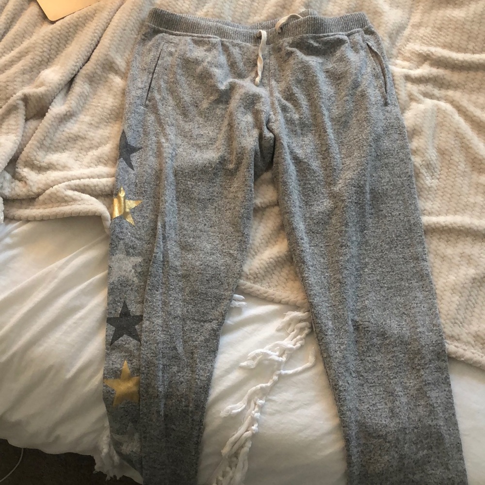 Grey joggers